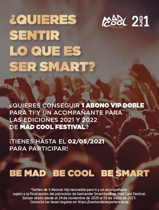 Mad Cool × Smartbank, imagen 2
