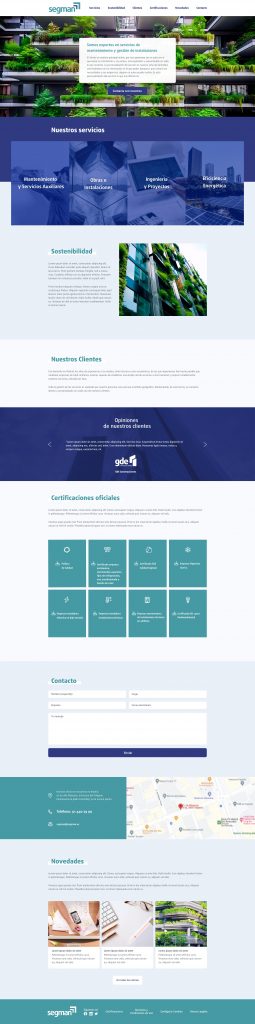 Landing Page Segman Diseño Diseño Gráfico Landing Page | Freelance