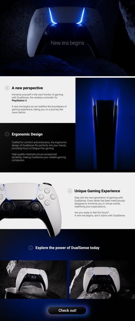 Landing Page Playstation Landing Page Playstation