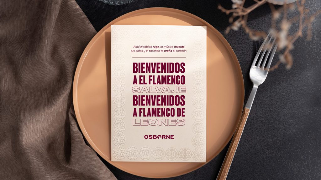 Menú Flamenco de leones